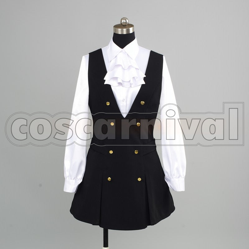 Ririchiyo Shirakiin Atavism High Quality cosplay costume from Inu Boku SS, front view 2