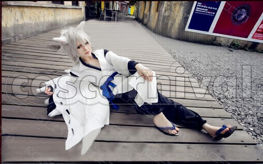 Soshi Miketsukami cosplay costume from Inu Boku SS, front view 2