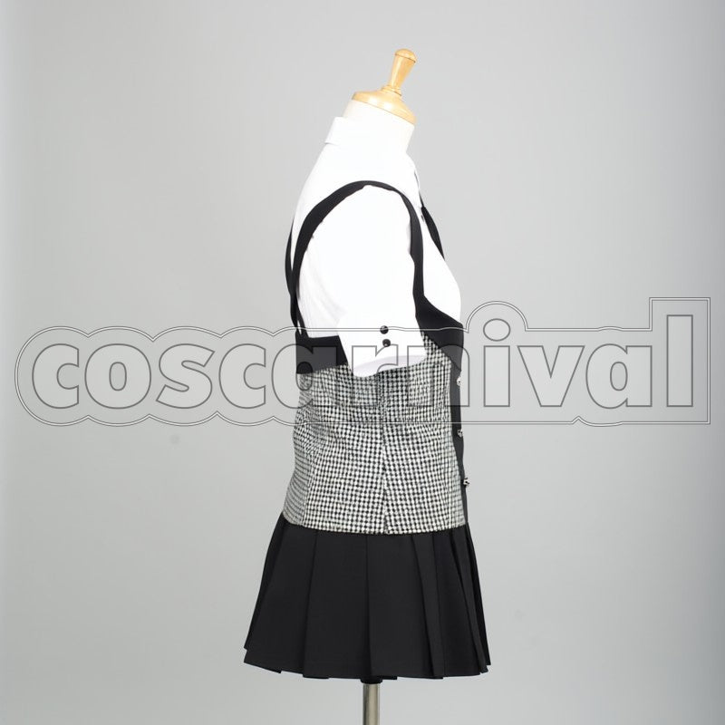 Ririchiyo Shirakiin Karuta Roromiya Seijou Academy Girls cosplay costume from Inu Boku SS, side view