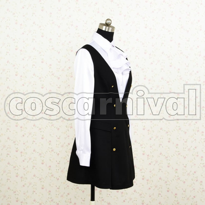 Ririchiyo Shirakiin cosplay costume from Inu Boku SS, side view
