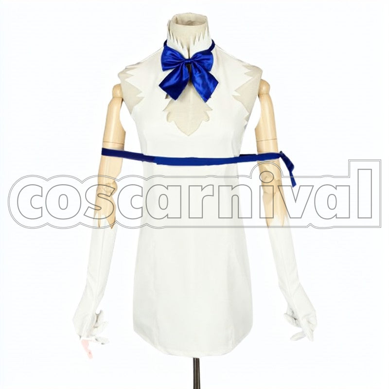to Try to Pick Up Girls in a Dungeon? Hestia cosplay costume from Is It Wrong, front view