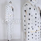 Golden Wind Bruno Bucciarati cosplay costume from JoJo's Bizarre Adventure, side view