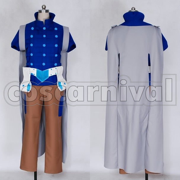 Gyro Zeppeli cosplay costume from JoJo's Bizarre Adventure, front view