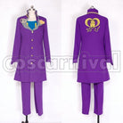 Diamond Is Unbreakable Josuke Higashikata cosplay costume from JoJo's Bizarre Adventure, front view