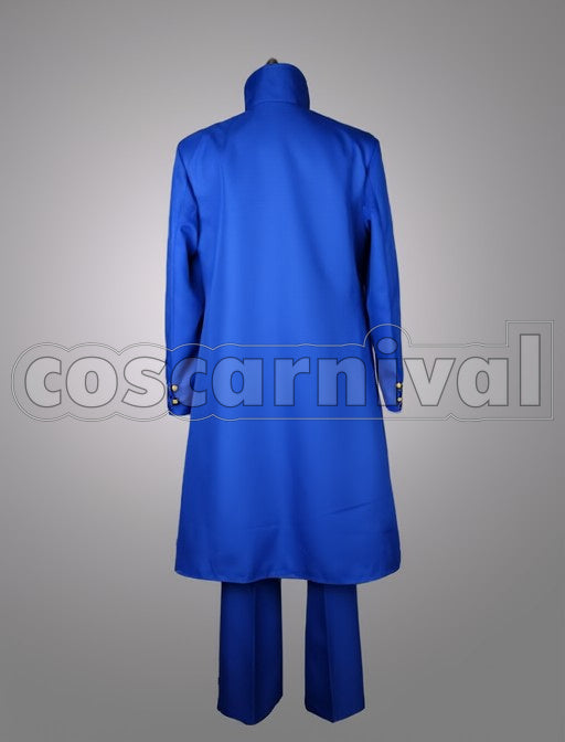 Jotaro Kujo cosplay costume from JoJo's Bizarre Adventure, back view 2