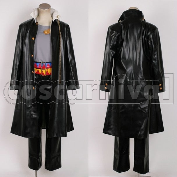 Jotaro Kujo cosplay costume from JoJo's Bizarre Adventure, front view