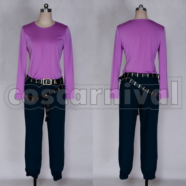 Diamond Is Unbreakable Okuyasu Nijimura cosplay costume from JoJo's Bizarre Adventure, front view 3