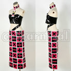 Golden Wind Trish Una cosplay costume from JoJo's Bizarre Adventure, front view 2