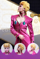 Adventure Golden Wind Giorno Giovanna Cosplay cosplay costume from JoJo's Bizarre, front view 2