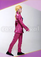 Adventure Golden Wind Giorno Giovanna Cosplay cosplay costume from JoJo's Bizarre, side view
