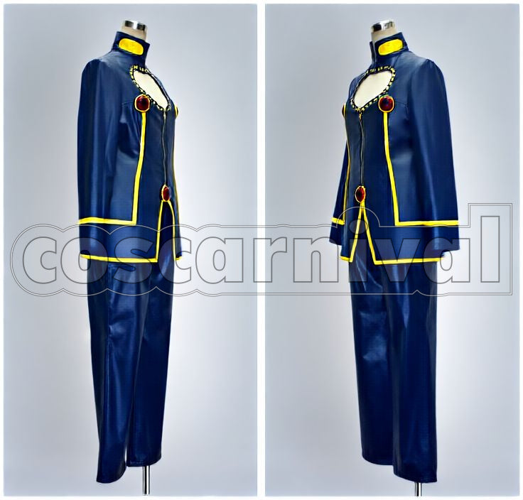 Adventure Golden Wind Giorno Giovanna Cosplay cosplay costume from JoJo's Bizarre, side view