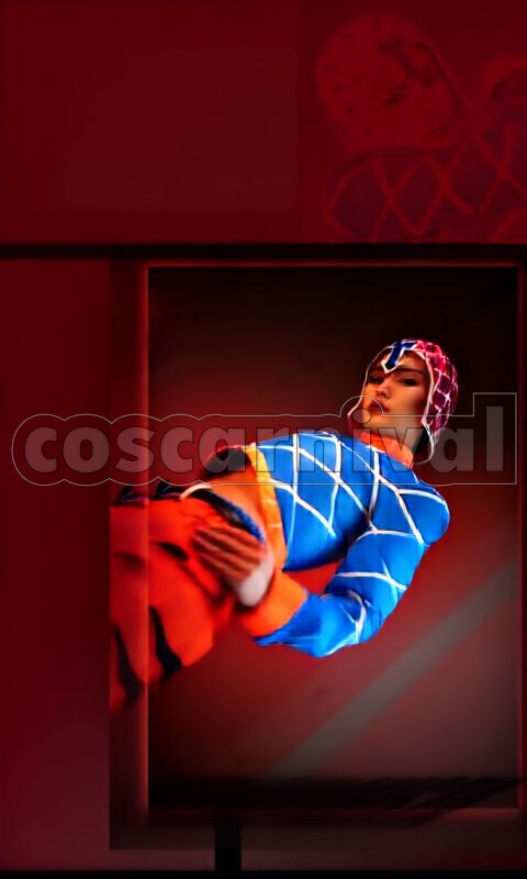Adventure Golden Wind Guido Mista Cosplay cosplay costume from JoJo's Bizarre, detail-1