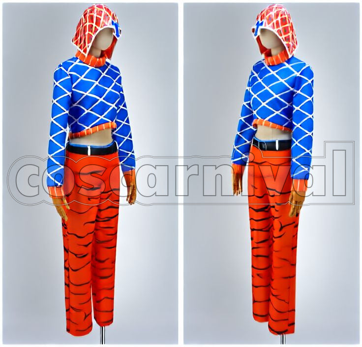 Adventure Golden Wind Guido Mista Cosplay cosplay costume from JoJo's Bizarre, detail-3