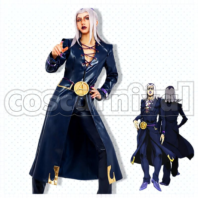 Adventure Golden Wind Leone Abbacchio Cosplay cosplay costume from JoJo's Bizarre, front view 2