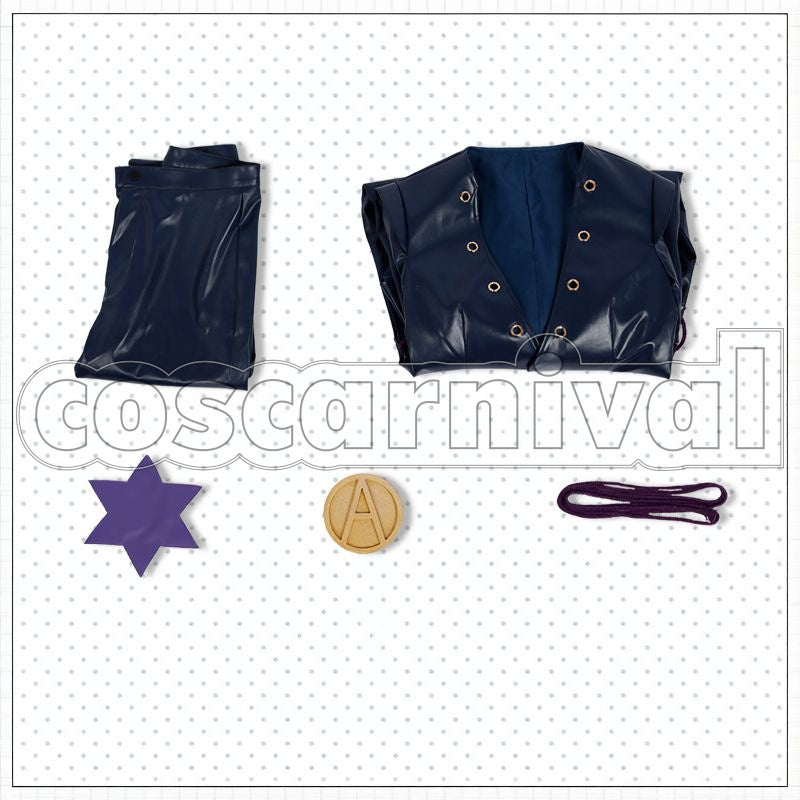 Adventure Golden Wind Leone Abbacchio Cosplay cosplay costume from JoJo's Bizarre, set view