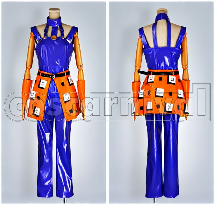 Adventure Golden Wind Narancia Ghirga Cosplay cosplay costume from JoJo's Bizarre, detail-1