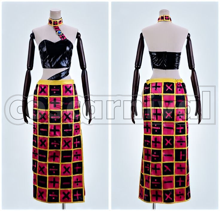 Adventure Golden Wind Trish Una Cosplay cosplay costume from JoJo's Bizarre, detail-1