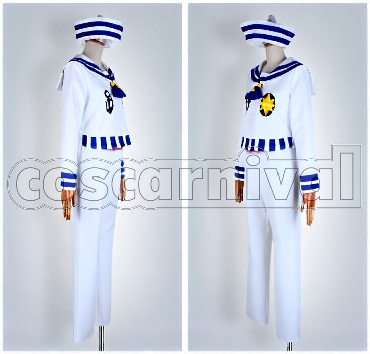 Adventure: JoJolion Josuke Higashikata Cosplay cosplay costume from JoJo's Bizarre, side view