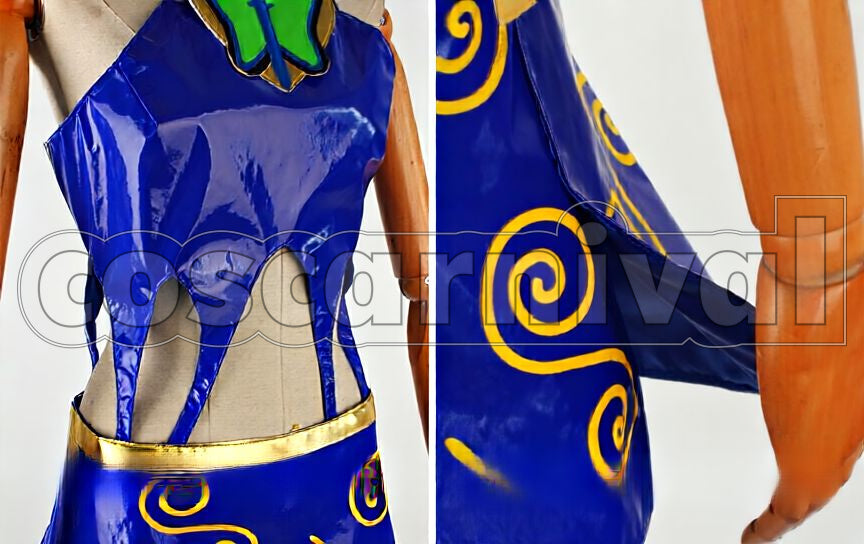 Adventure Trish Una Cosplay cosplay costume from JoJo's Bizarre, detail-3