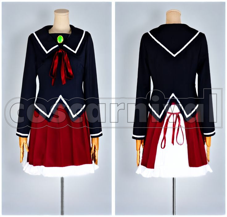 Kukuri Yukizome Ashinaka High School Women's School Uniform Cosplay cosplay costume from K, detail-1