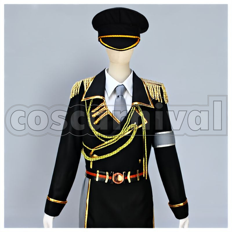Kuroh Yatogami Spoon 2Di Military Uniform Cosplay cosplay costume from K, front view 1