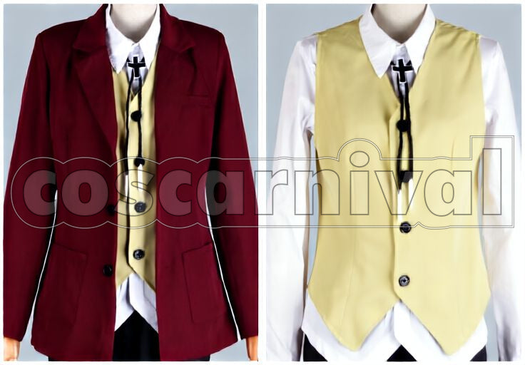 Misaki Yata Middle School Uniform Cosplay cosplay costume from K, front view 4