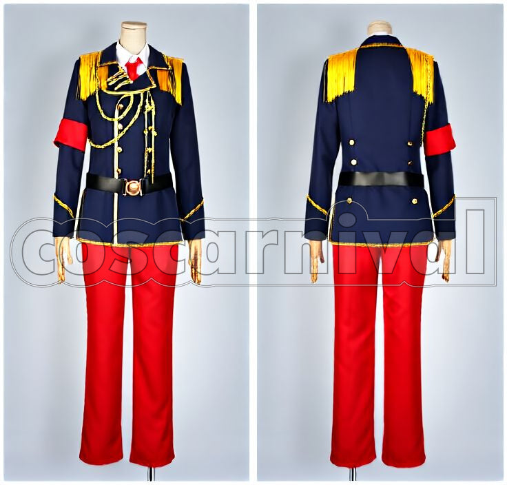 Misaki Yata Spoon 2Di Military Uniform Cosplay cosplay costume from K, front view 2