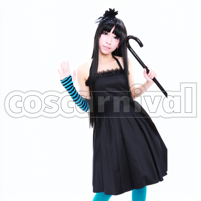 Mio Akiyama cosplay costume from K-On!, front view 2