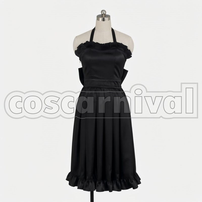Mio Akiyama cosplay costume from K-On!, front view 4