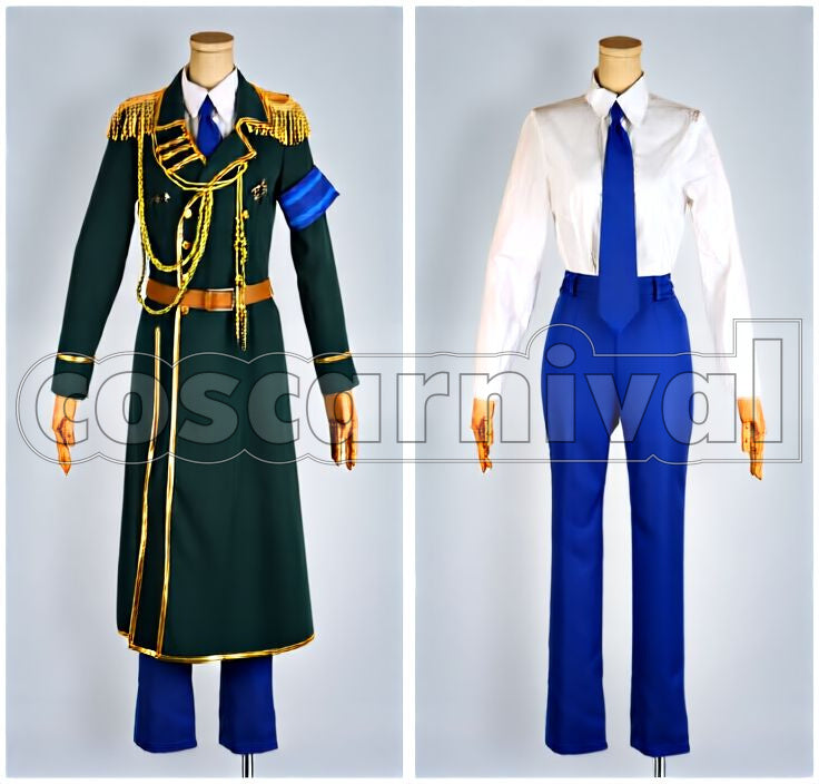 Reisi Munakata Spoon 2Di Vol.35 Military Uniform Cosplay cosplay costume from K, military uniform 15718 front view 3