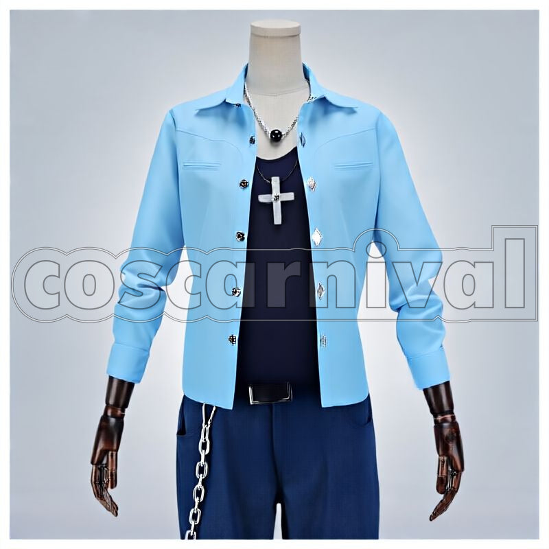 Seven Stories Memory of Red BURN Tatara Totsuka Cosplay cosplay costume from K, front view 1