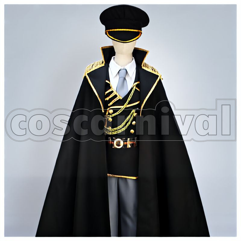 Yashiro Isana Spoon 2Di Military Uniform Cosplay cosplay costume from K, front view 1