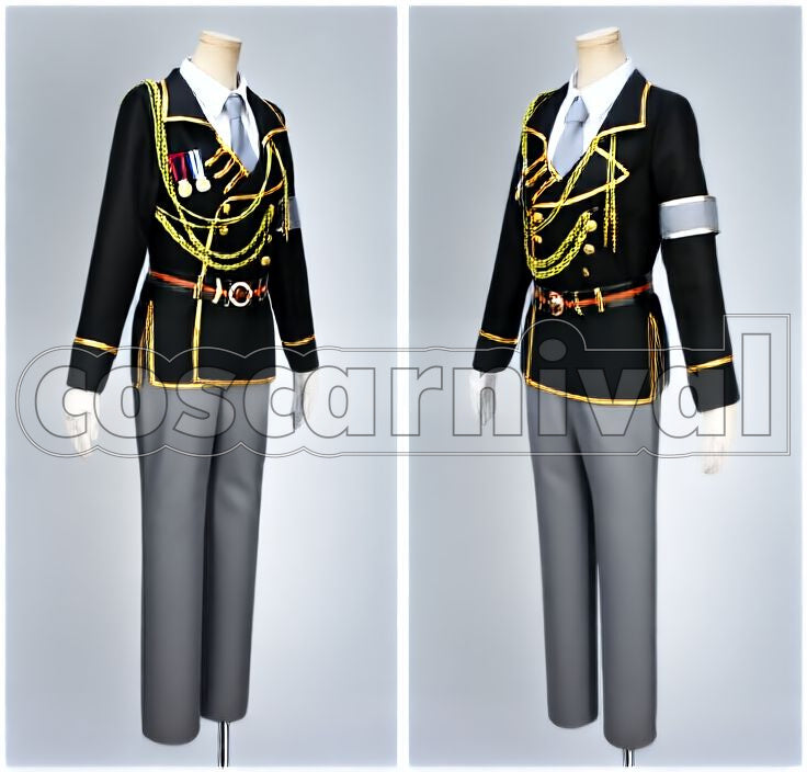 Yashiro Isana Spoon 2Di Military Uniform Cosplay cosplay costume from K, front view 2