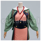 the Iron Fortress Kajika Battle Outfit Cosplay cosplay costume from Kabaneri of, front view 1