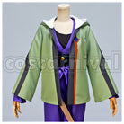 the Iron Fortress Takumi Battle Outfit Cosplay cosplay costume from Kabaneri of, front view 1