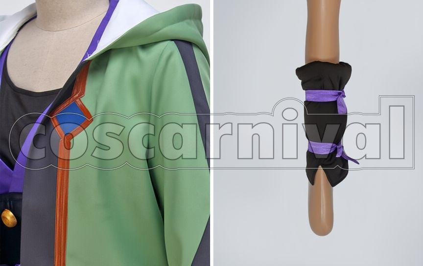 the Iron Fortress Takumi Battle Outfit Cosplay cosplay costume from Kabaneri of, detail-3