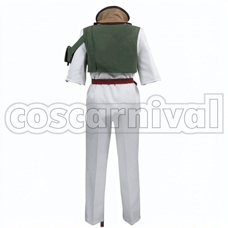 Iron Fortress Yukina cosplay costume from Kabaneri of the, back view