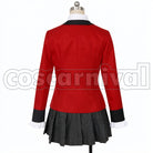 Kirari Momobami cosplay costume from Kakegurui, back view