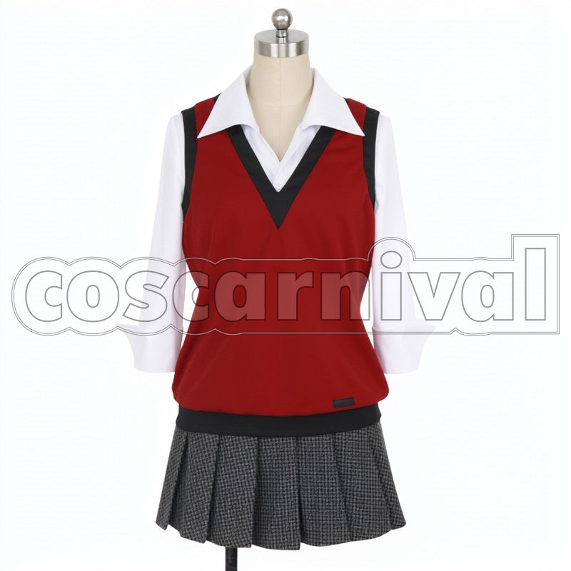 Midari Ikishima cosplay costume from Kakegurui, front view