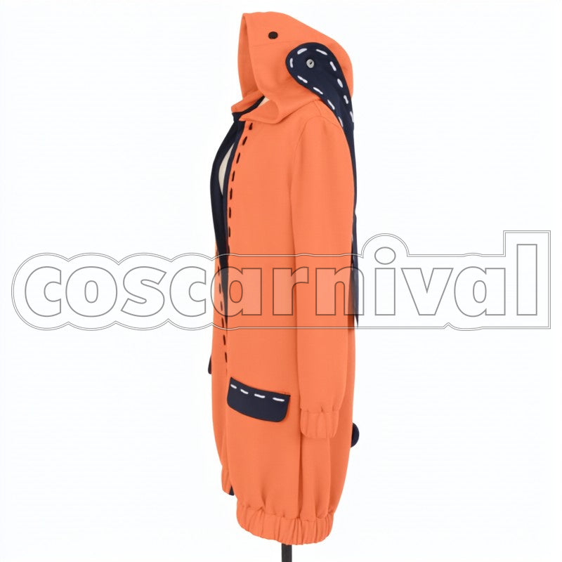 baka Stockings nomi cosplay costume from Kakegurui Runa Yomozuki, side view 2