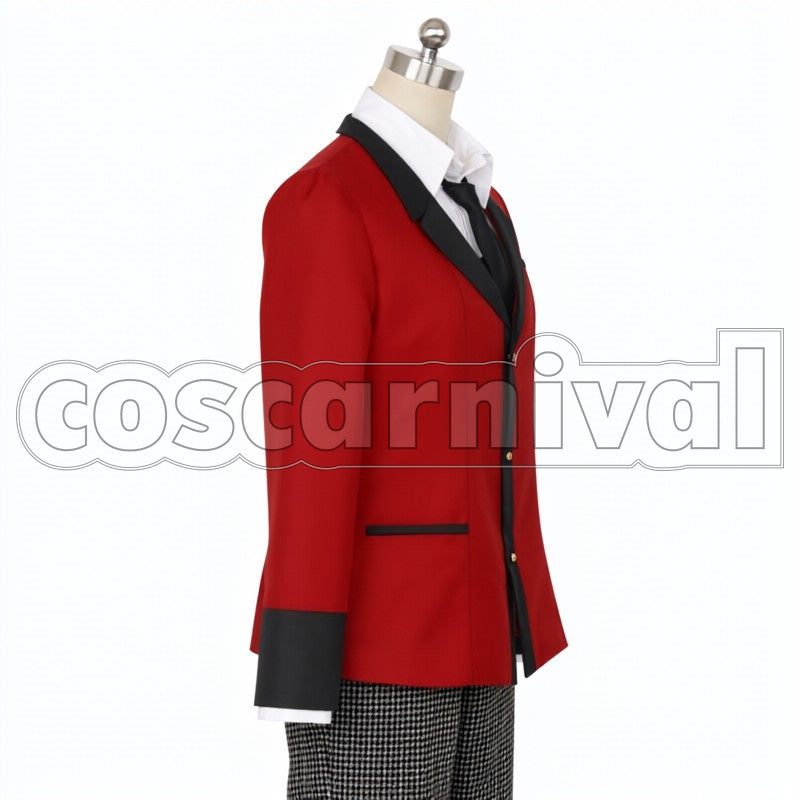 Ryota Suzui cosplay costume from Kakegurui, side view