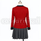 Sayaka Igarashi cosplay costume from Kakegurui, back view