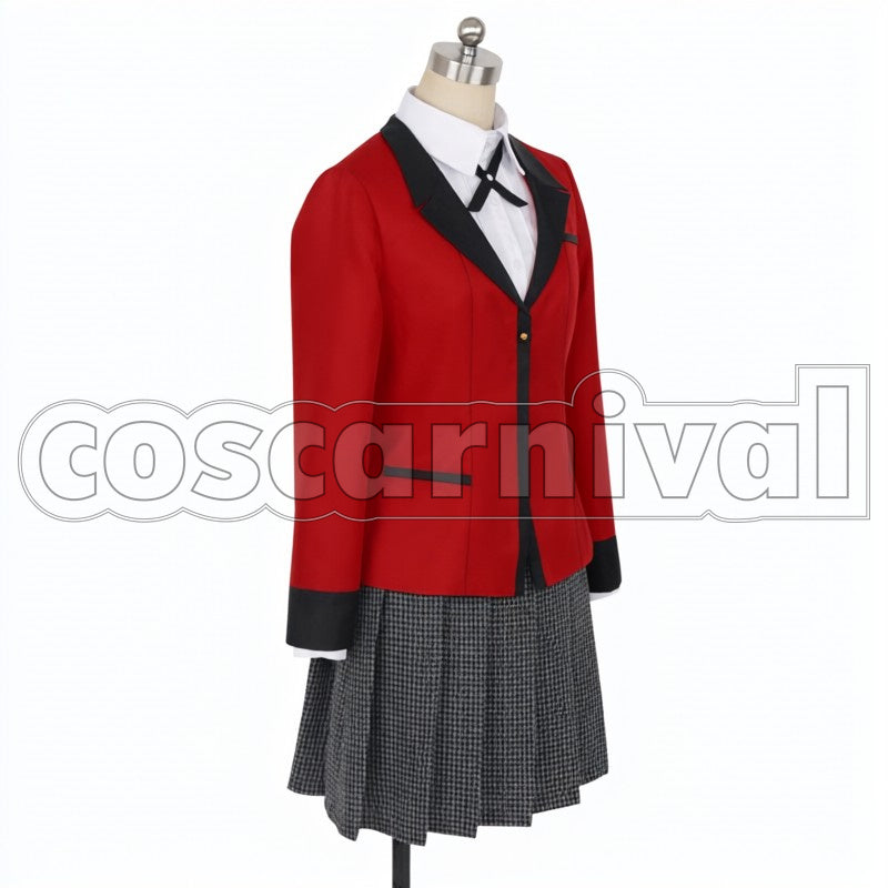 Sayaka Igarashi cosplay costume from Kakegurui, side view