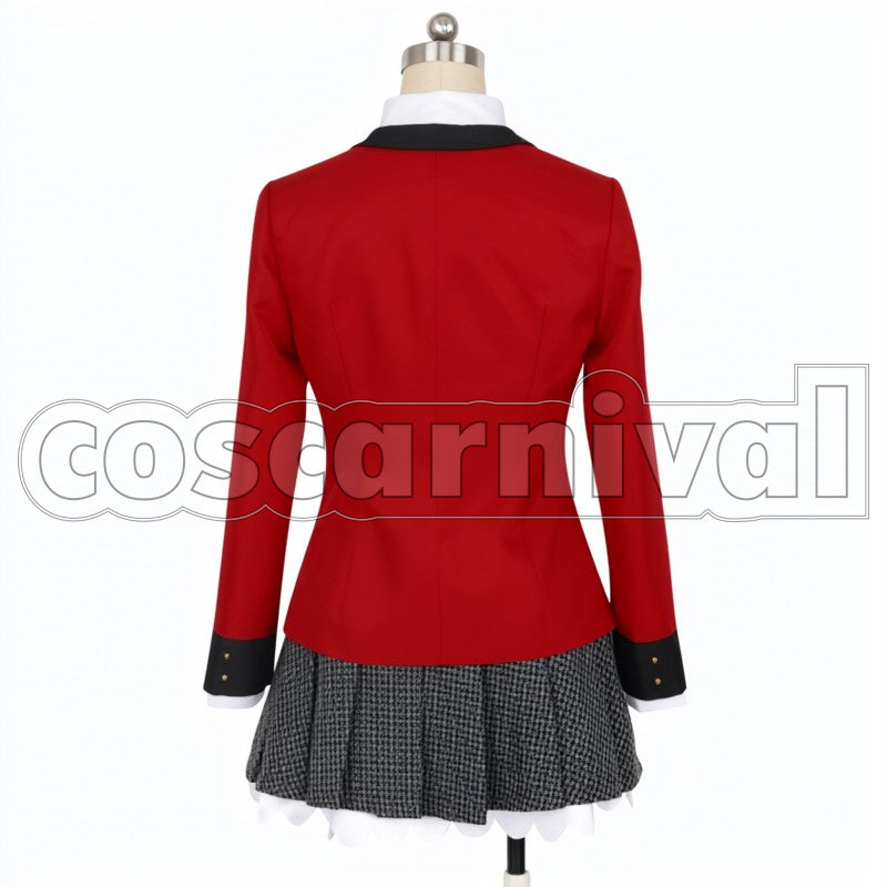 Yumemi Yumemite cosplay costume from Kakegurui, back view