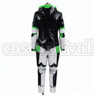 nekuromu cosplay costume from Kamen Rider Ghost, back view