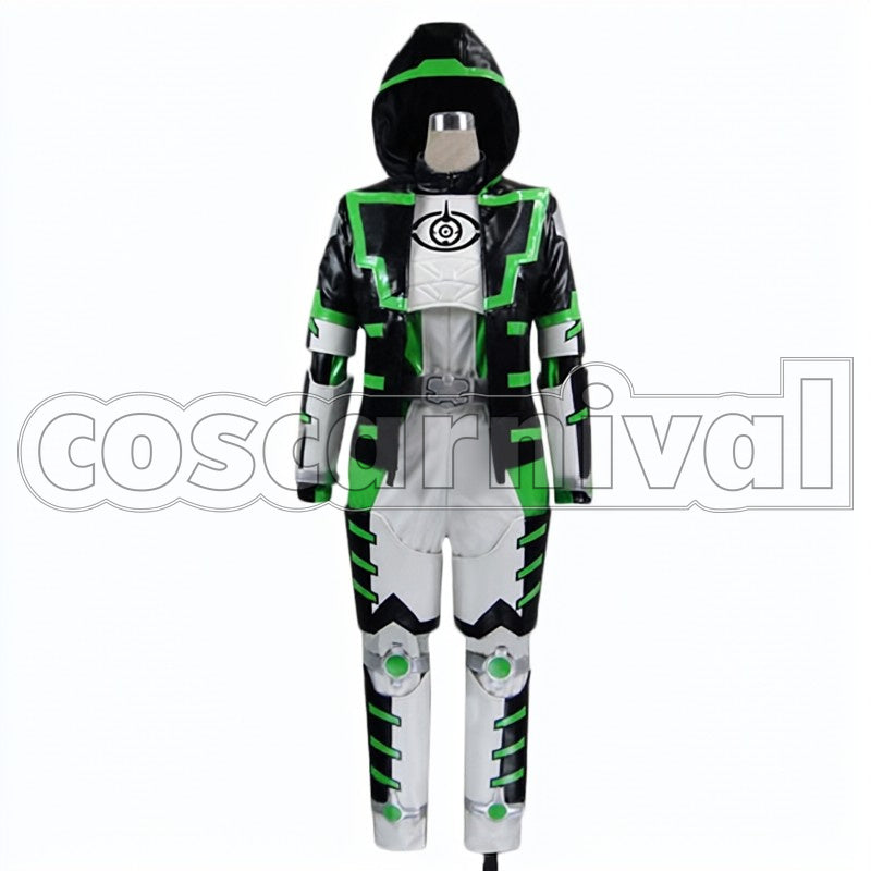 nekuromu cosplay costume from Kamen Rider Ghost, front view