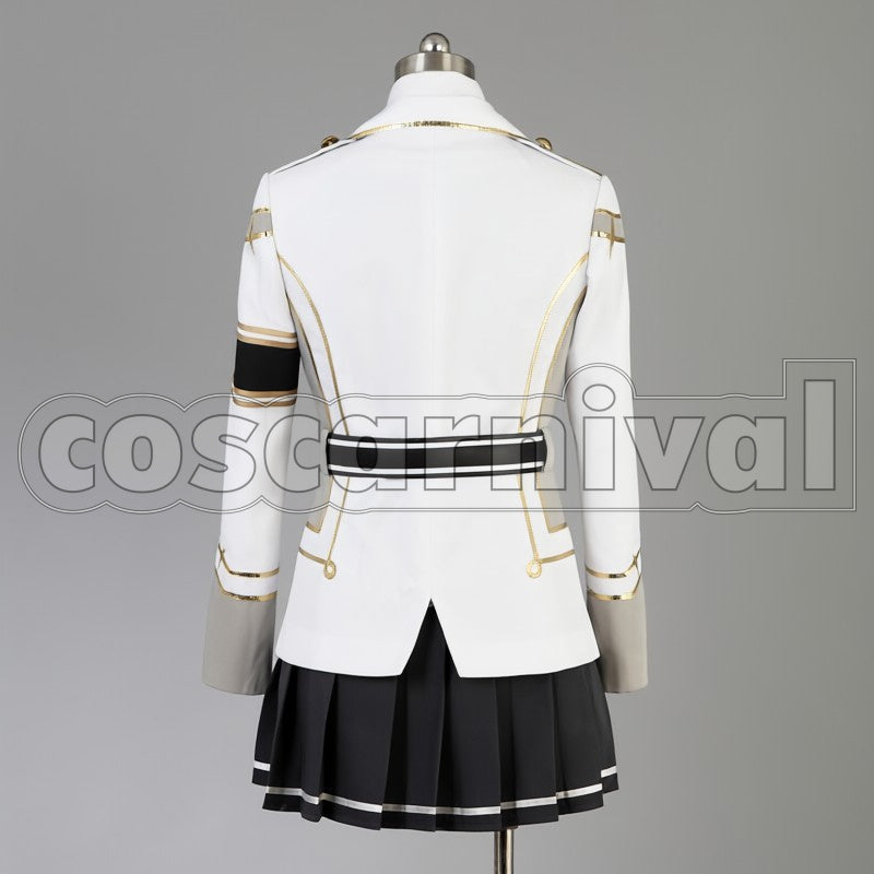 Yui Kusanagi High School cosplay costume from Kamigami no Asobi, back view
