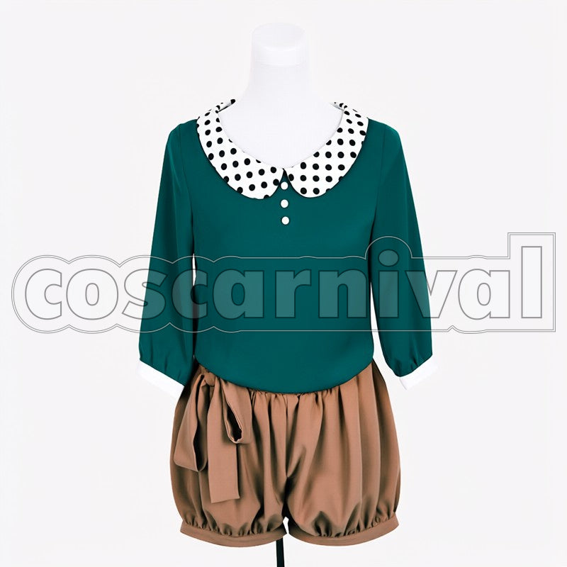 Yui Kusanagi Casual Wear cosplay costume from Kamigami no Asobi, front view