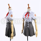 Yui Kusanagi Summer cosplay costume from Kamigami no Asobi, front view 2