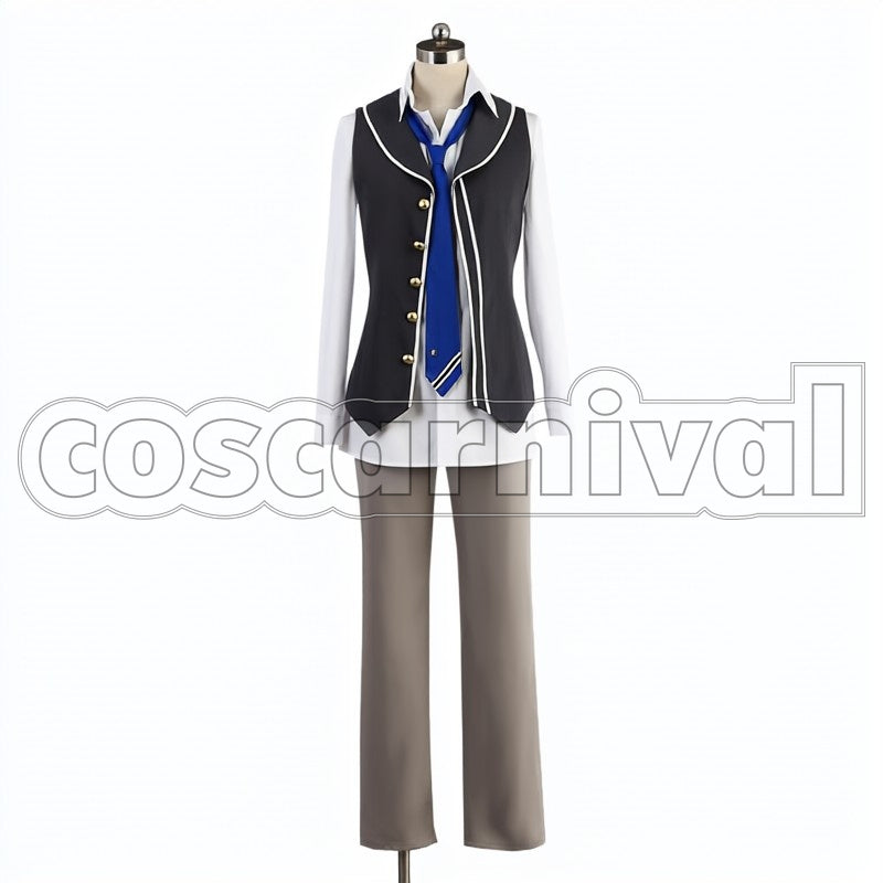 Loki revatein God of Fire cosplay costume from Kamigami no Asobi, front view 2
